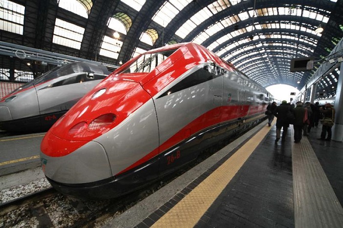 Viajar de trem na Itália